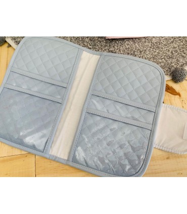 Portadocumentos polipiel acolchado