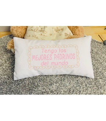 Cojín "TENGO LOS MEJORES O EL/LA MEJOR...DEL MUNDO"