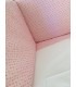 Funda nórdica y nórdico con chichonera "RATONCITO GLOBO ROSA" Pastello