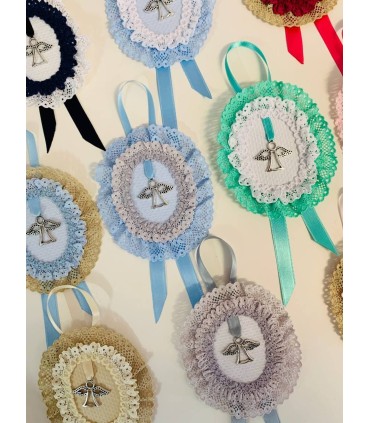 Broche o medalla con nombre