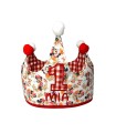 Corona cumpleaños Minnie roja