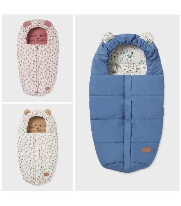 Saco estampado capazo bebé