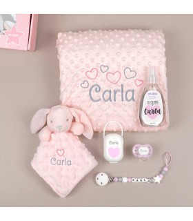 Cajas de regalo para bebé. ¡Al mejor precio! Color rosa empolvado Tetinas  Anatómica Silicona 0-6 meses
