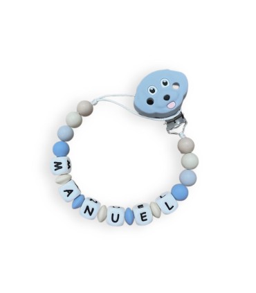 Chupetero Dog Celeste