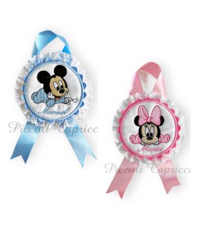 Broche Mickey Minnie
