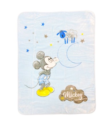 Manta cuna mickey